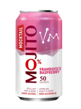 Mocktail Mojito framboises