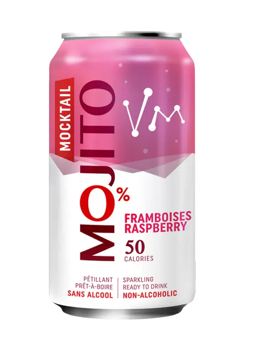 Mocktail Mojito framboises